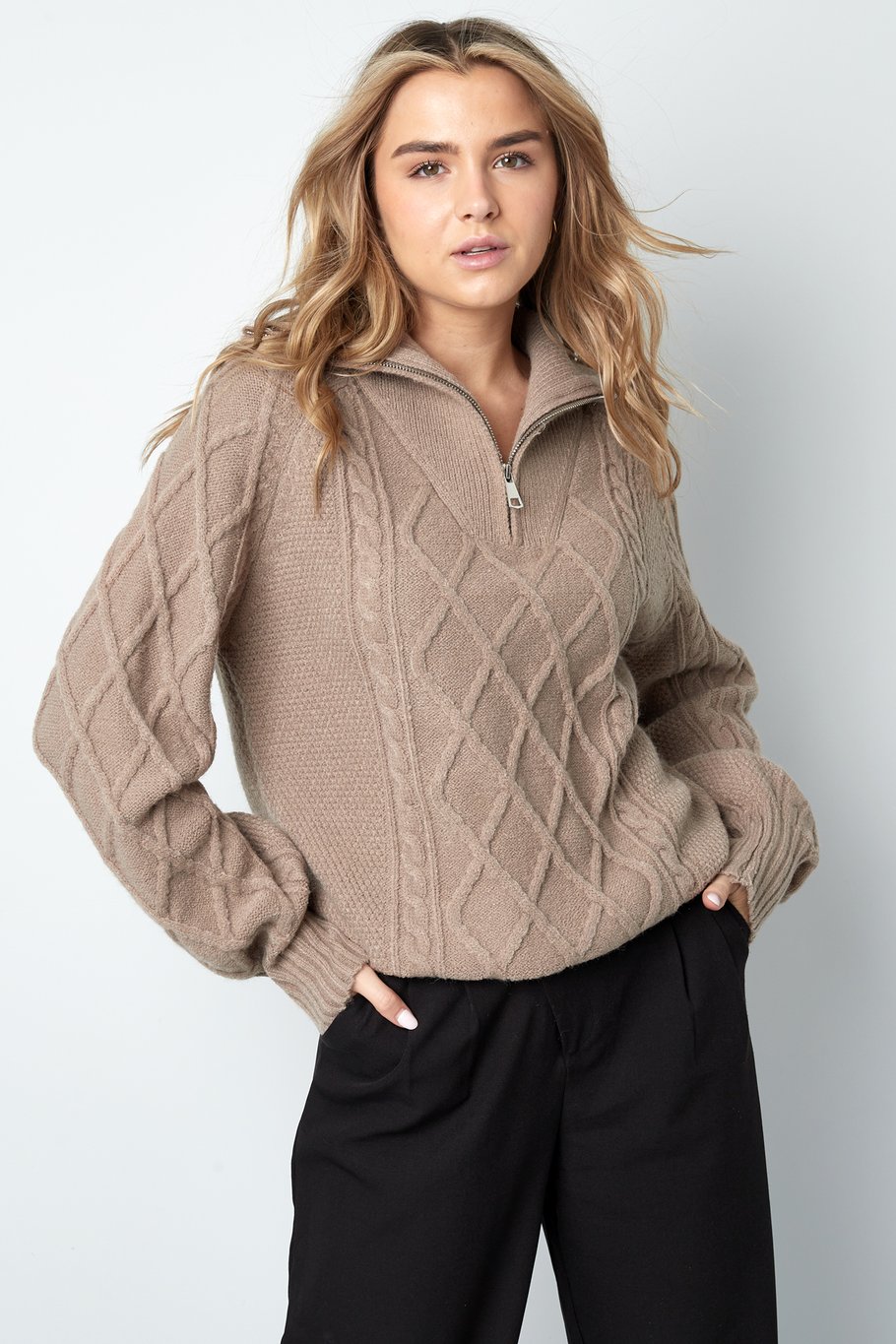 Soft Shade Pullover - schwarz Bild8